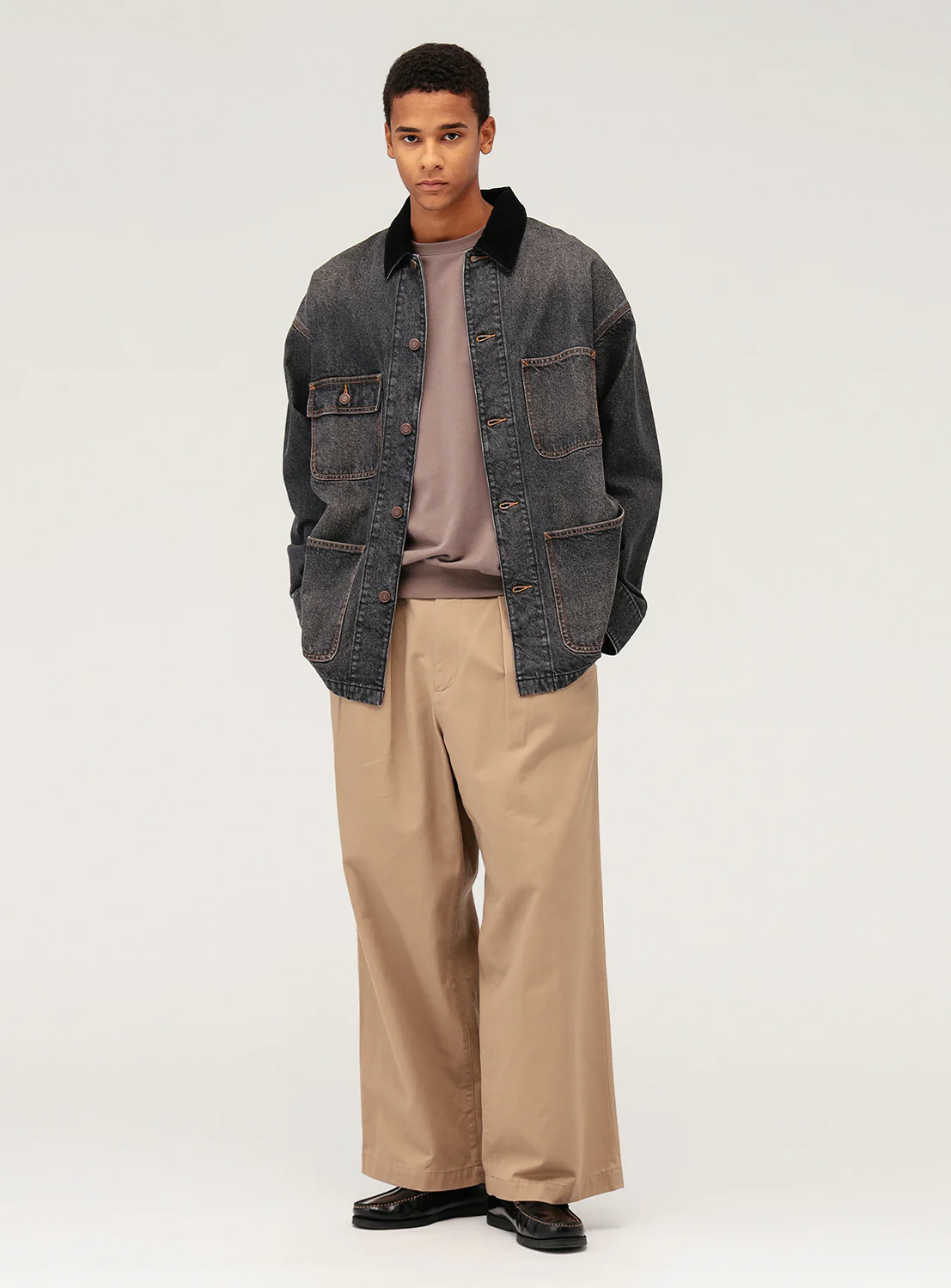 Denim Loose Coverall 4 Denim Loose Coverall