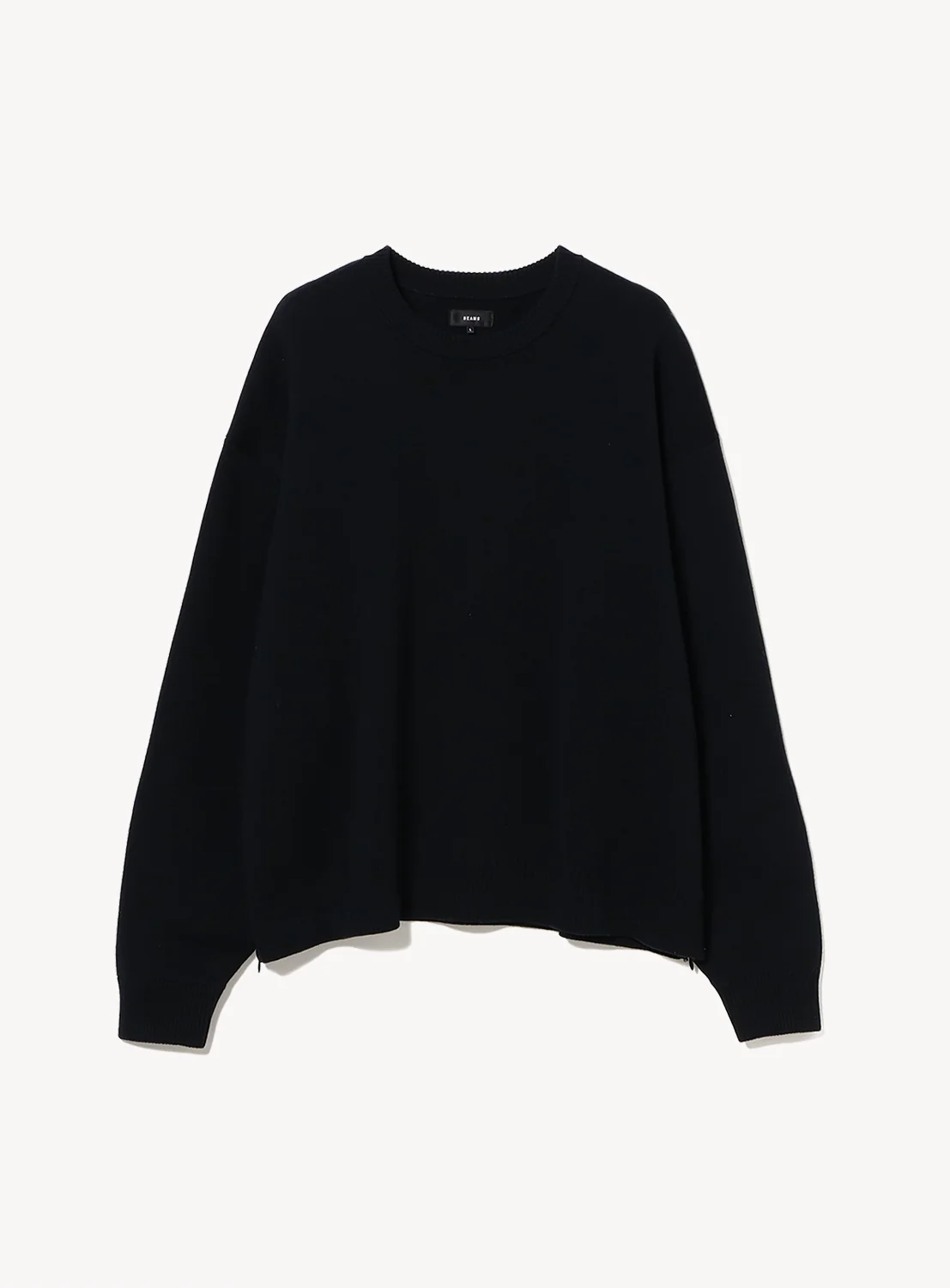 Wide Short Fit 12G Slit Knit