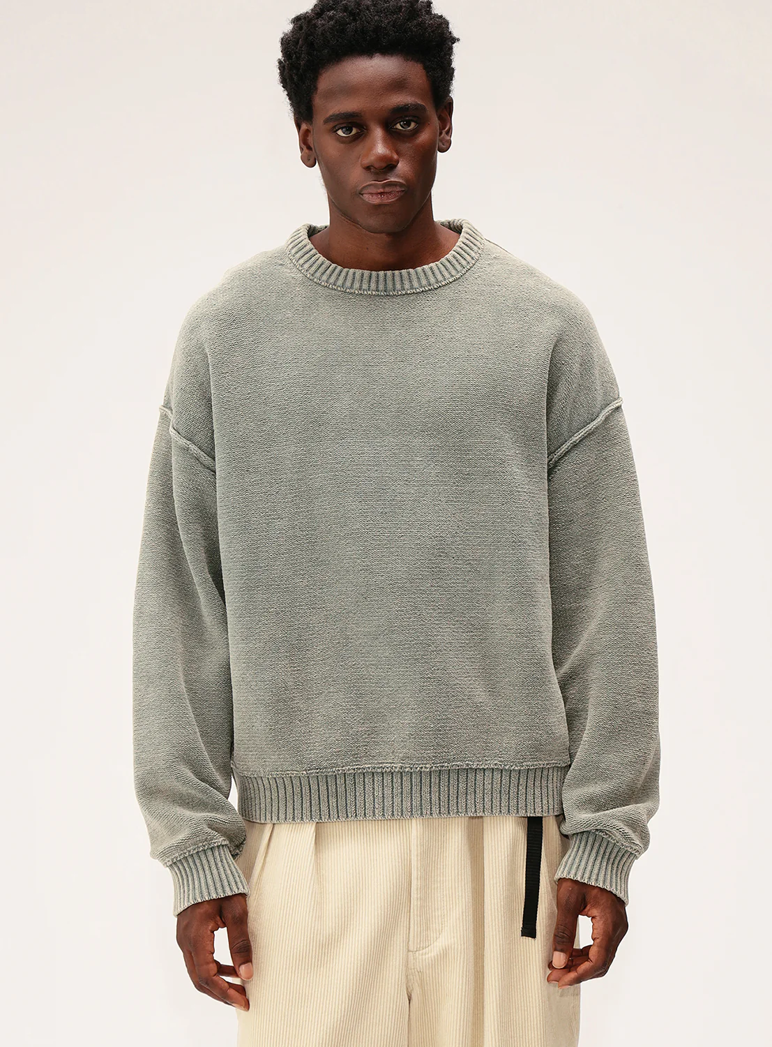 7G Fade Crew Knit