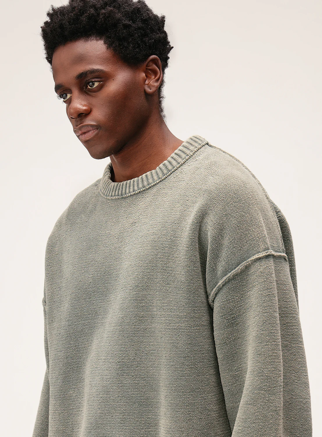 7G Fade Crew Knit