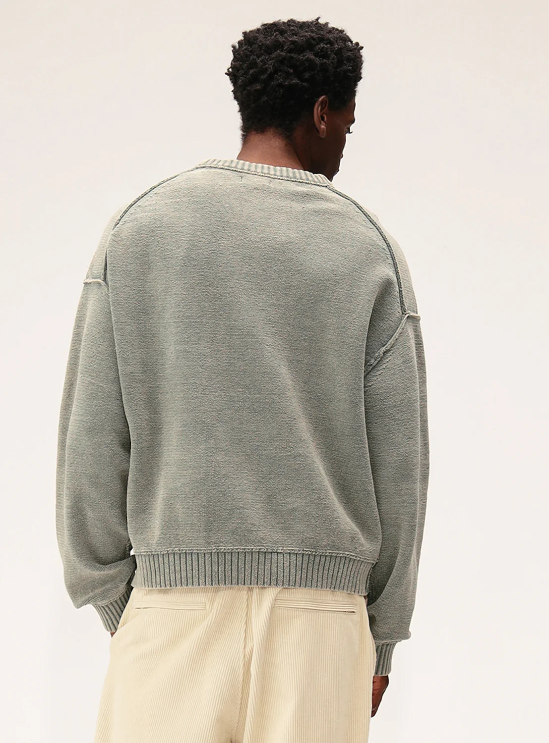7G Fade Crew Knit