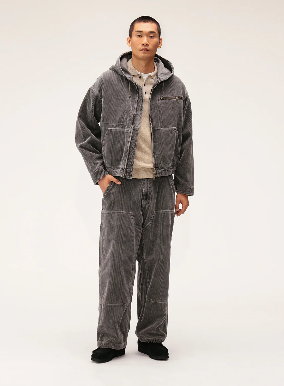 Double Knee Corduroy Pants