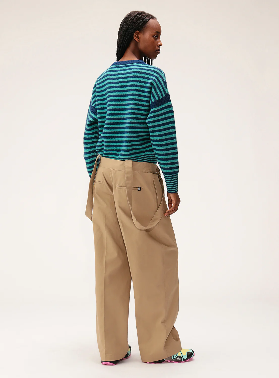 7G Striped Crew Knit 3 7G Striped Crew Knit