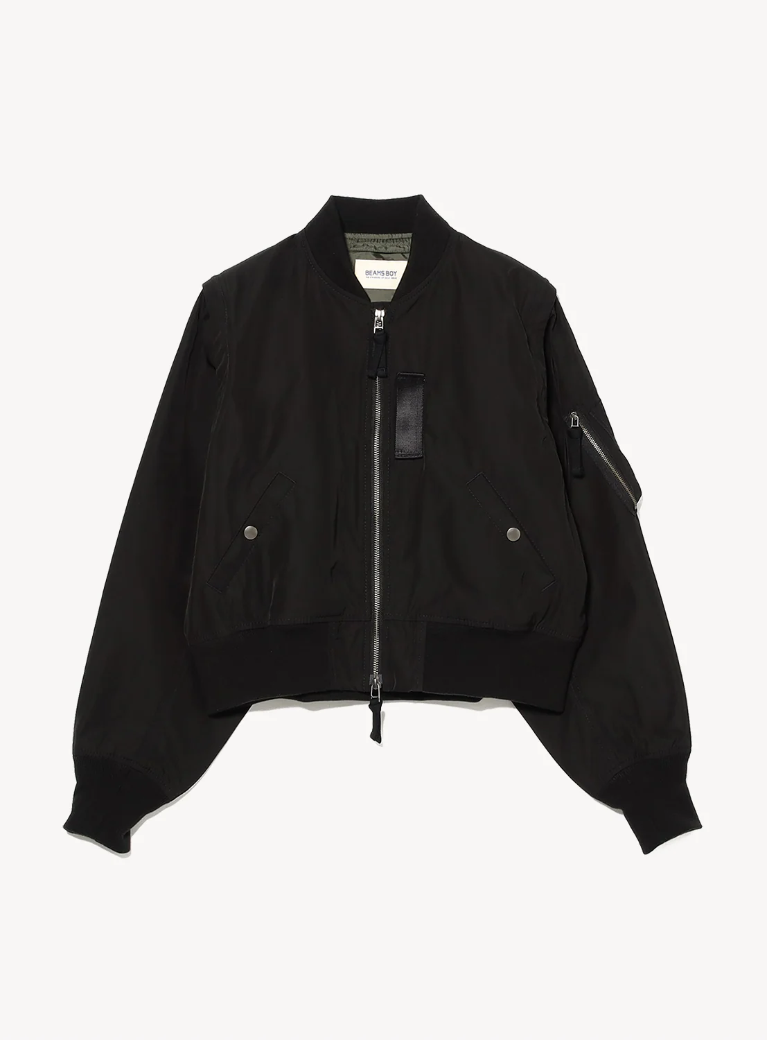 Detachable Sleeve Mil Jacket