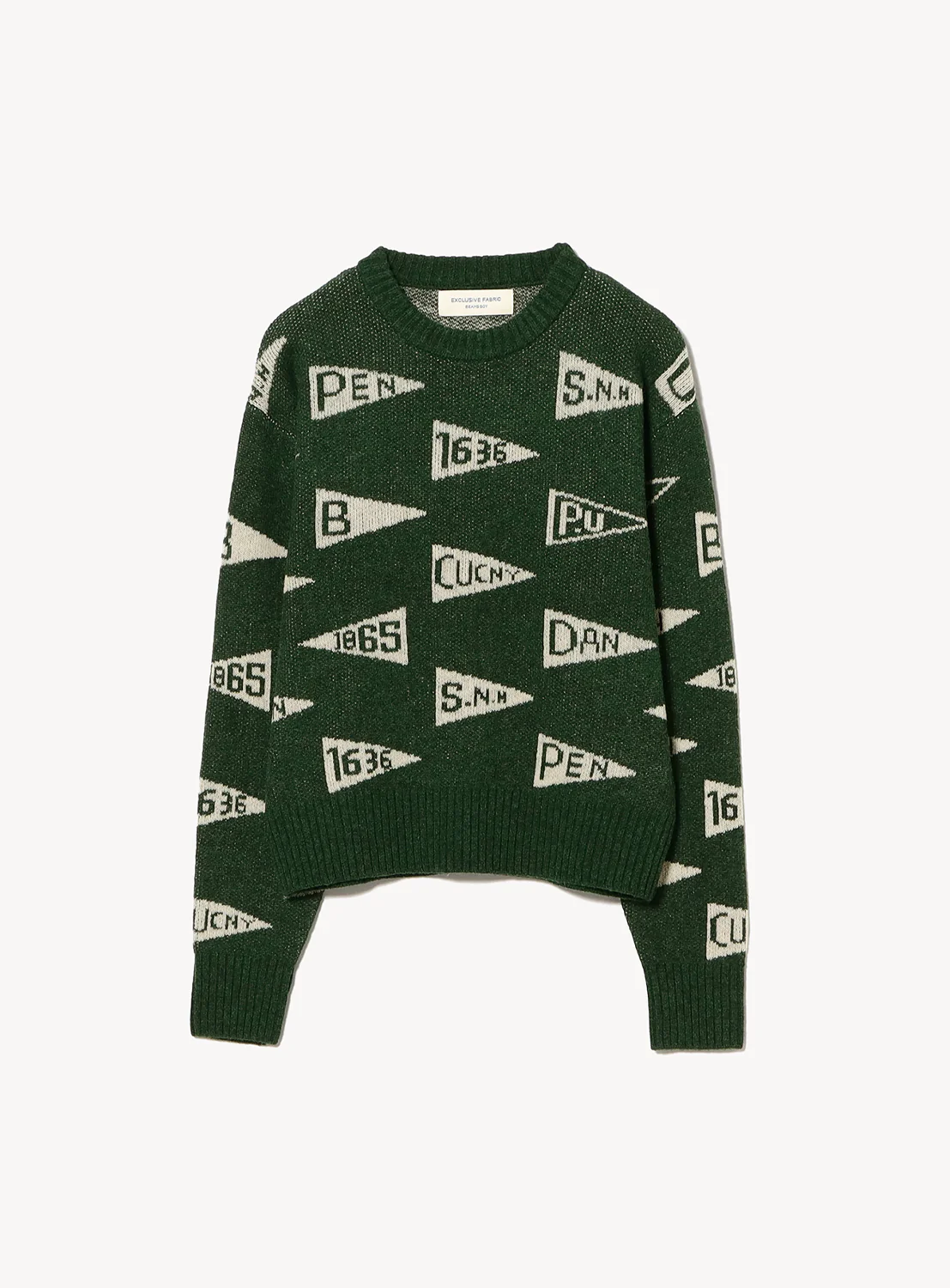 Pennant Knit Pullover