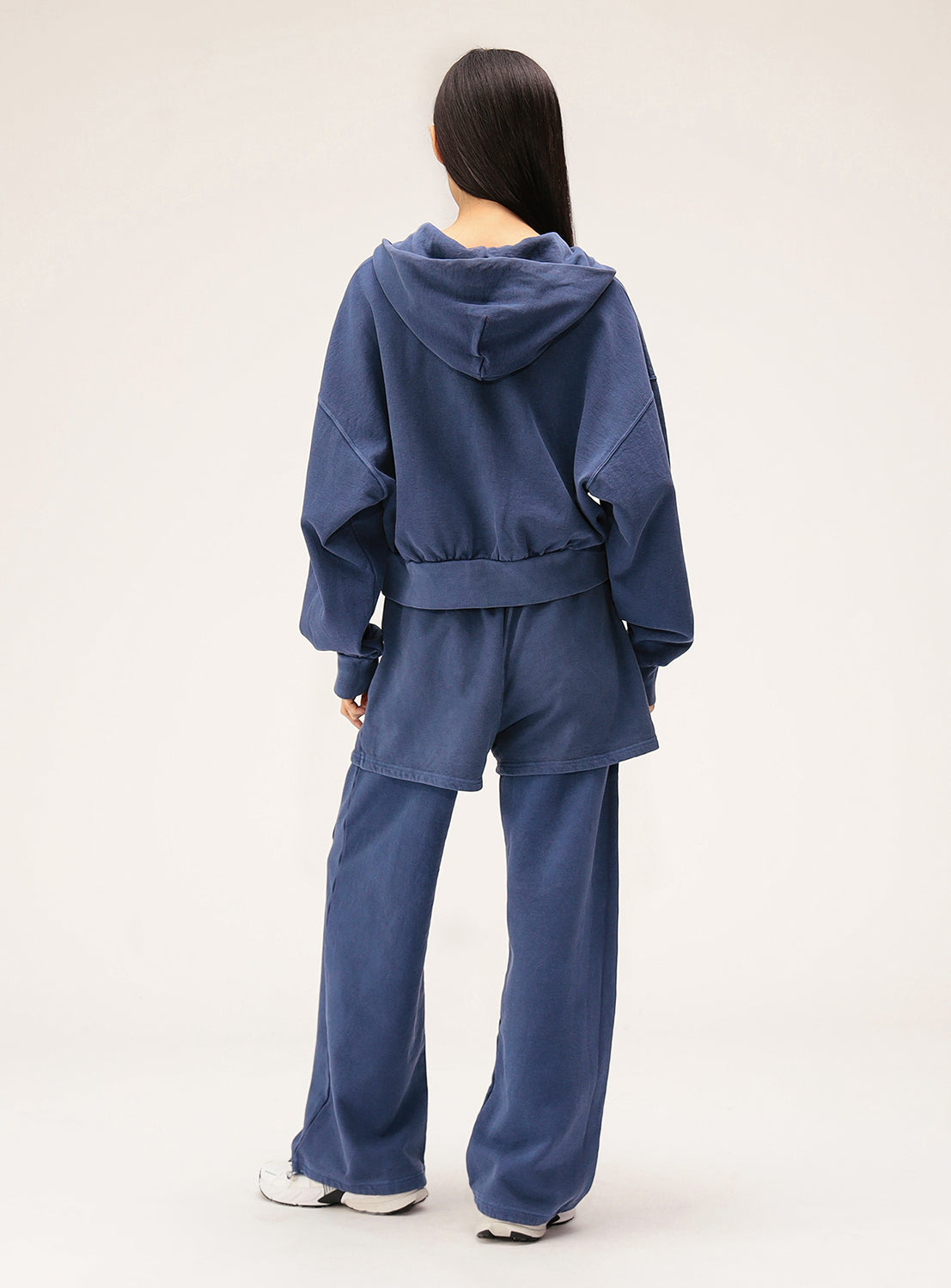 Navy Zip Hoodie