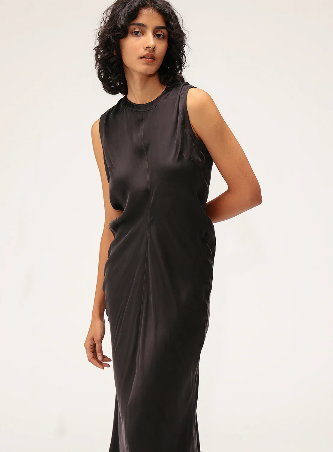 Draped Waist Dress