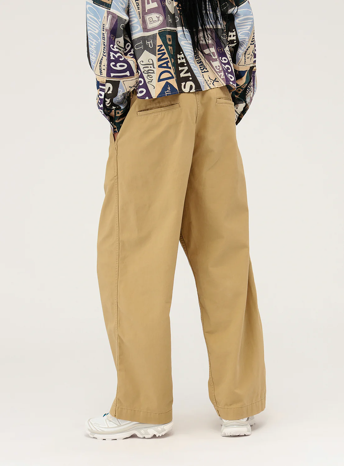 Wide Chino Pants