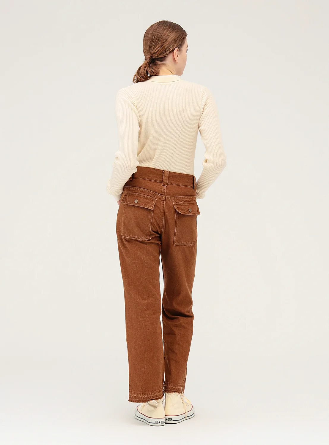 Denim Bush Pants
