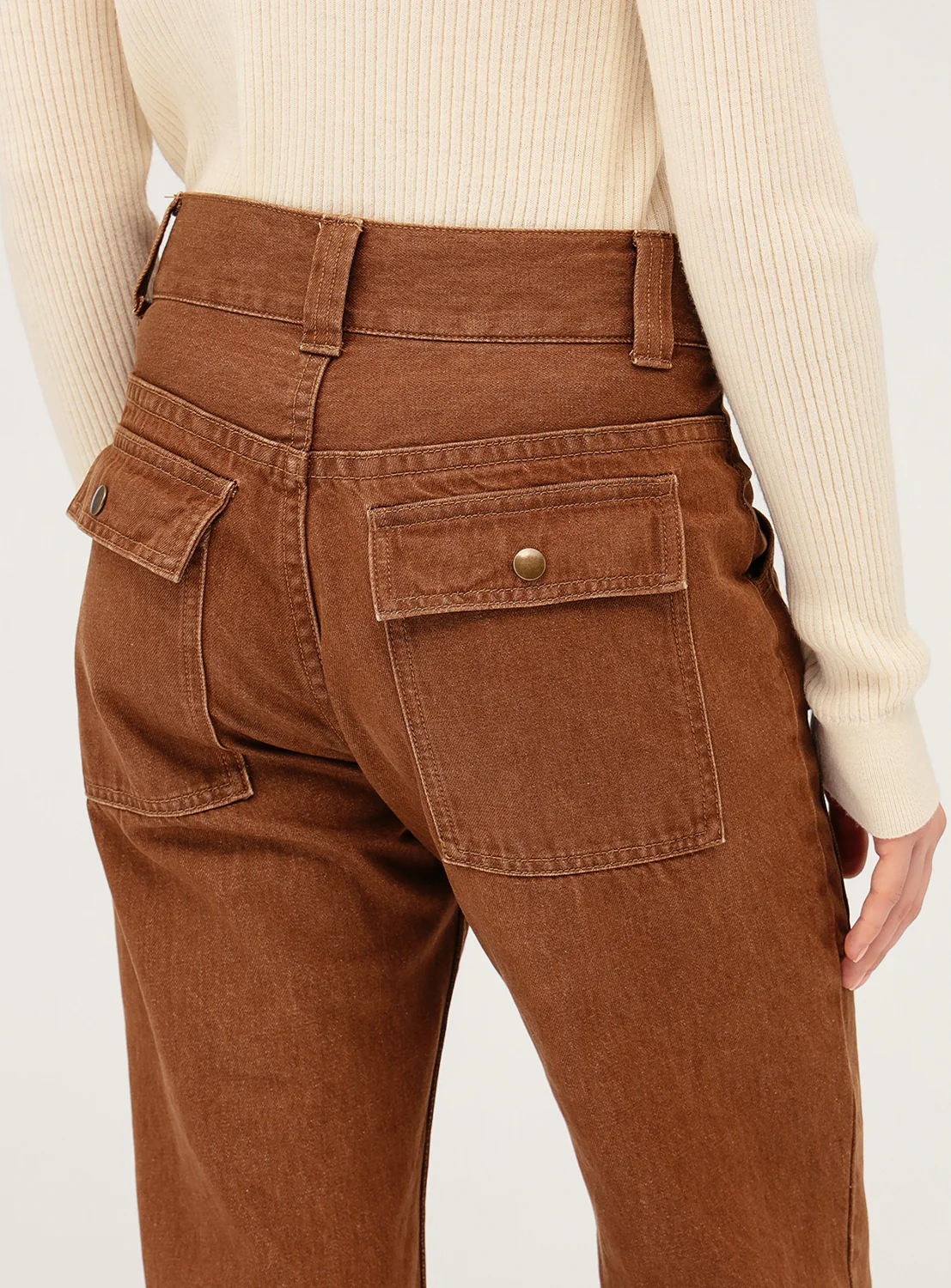 Denim Bush Pants
