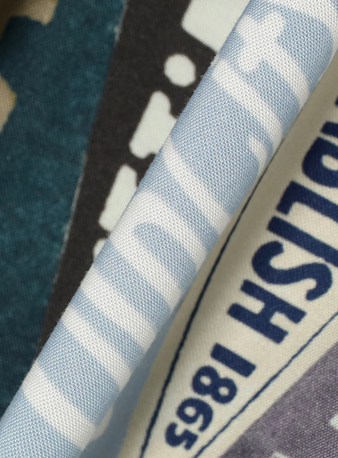 Pennant Flag Print Skirt