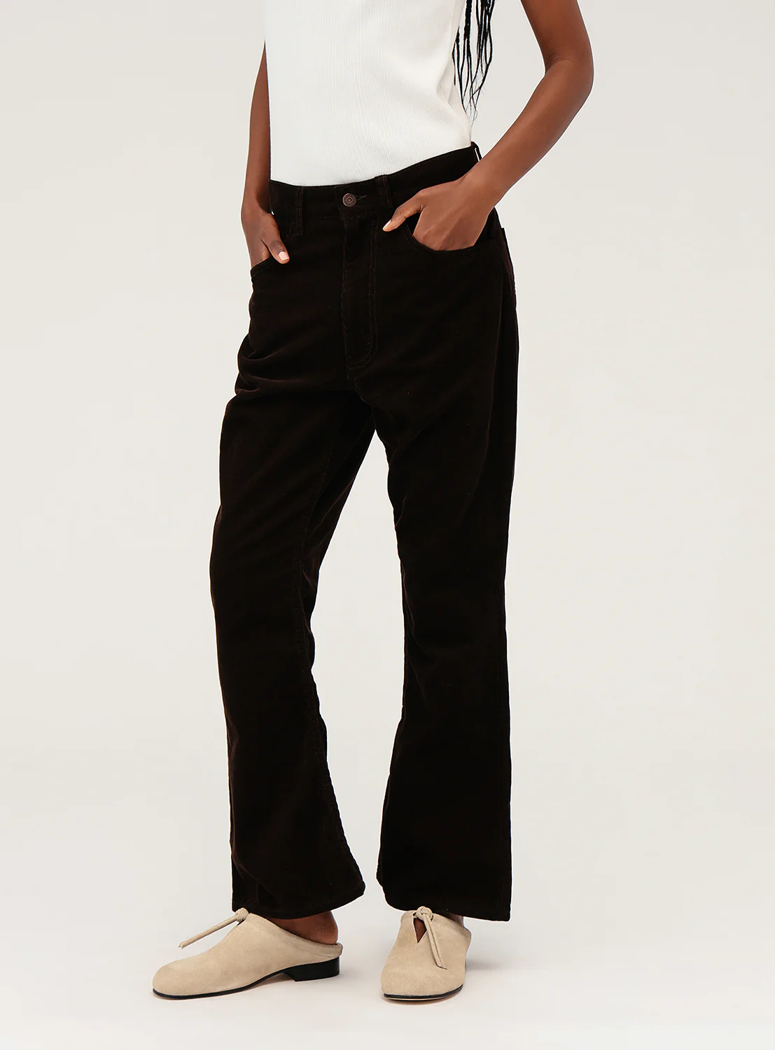 Cord Flare Pants
