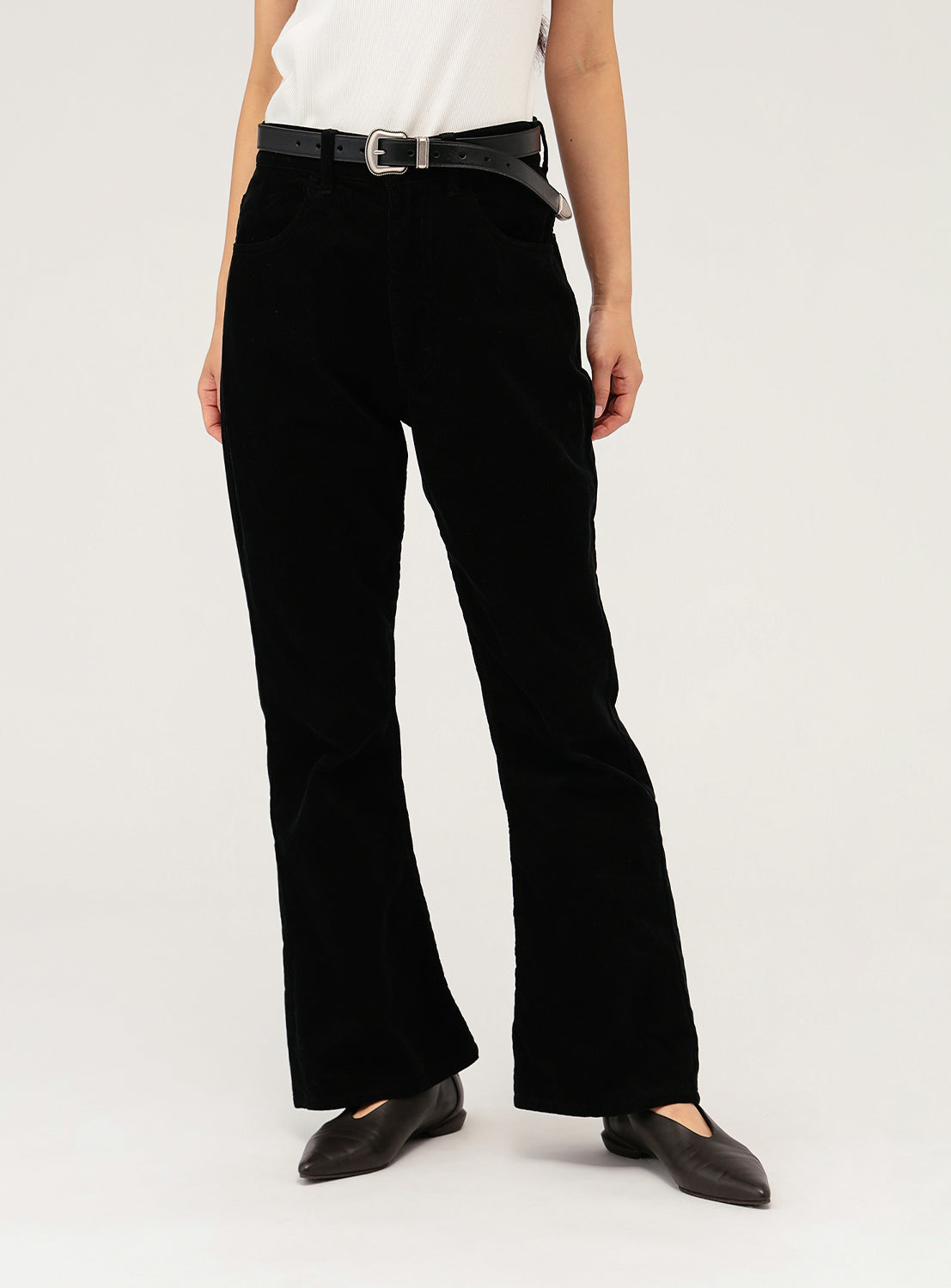 Cord Flare Pants
